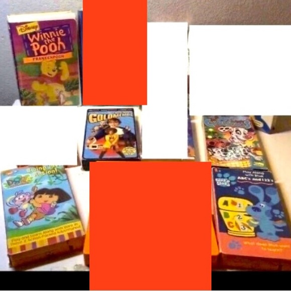 LOT OF CHILDREN FAMILY VHS TV SHOWS MOVIES Disney Blues Clues - Picture 1 of 1
